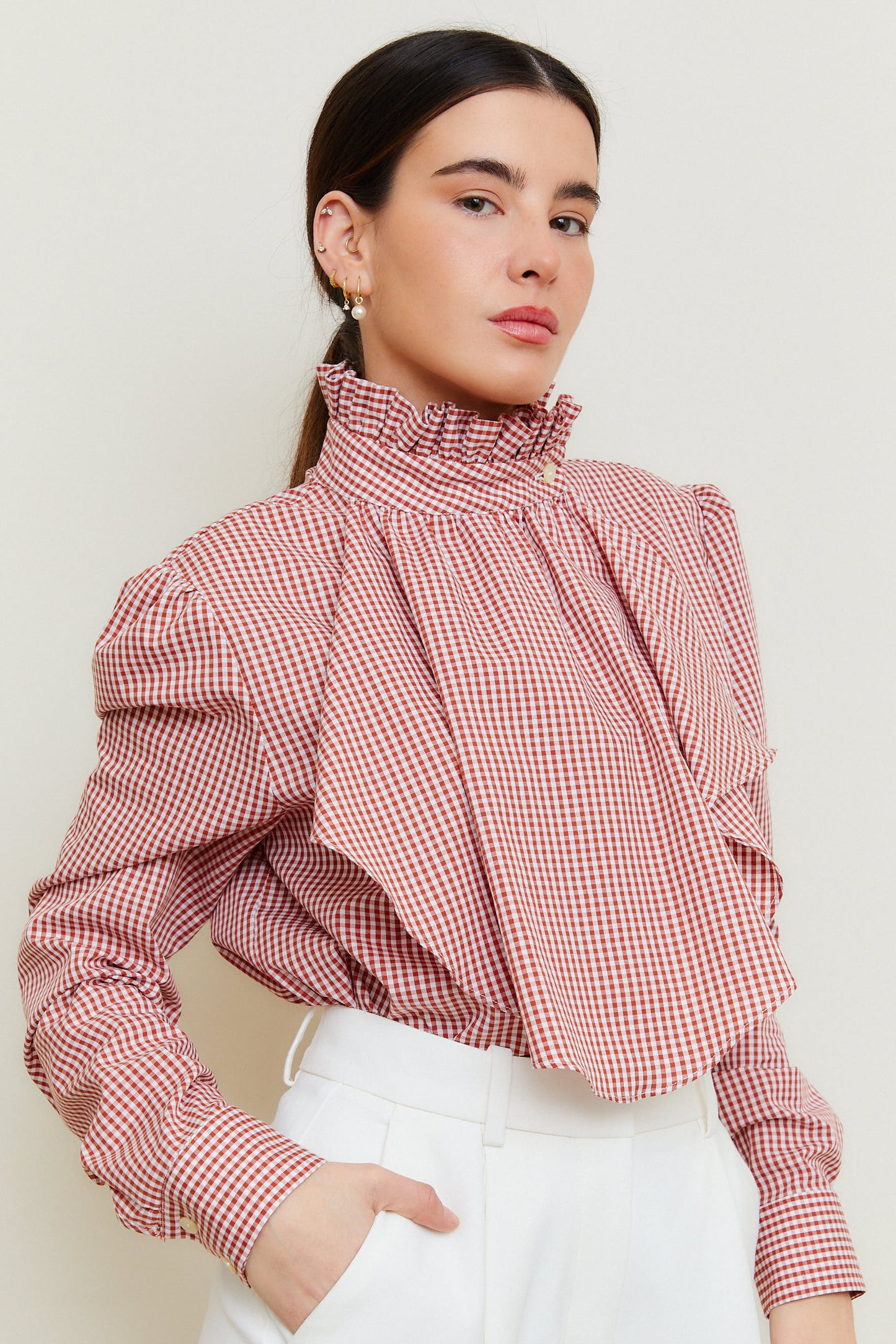 Poet Shirt Brown
