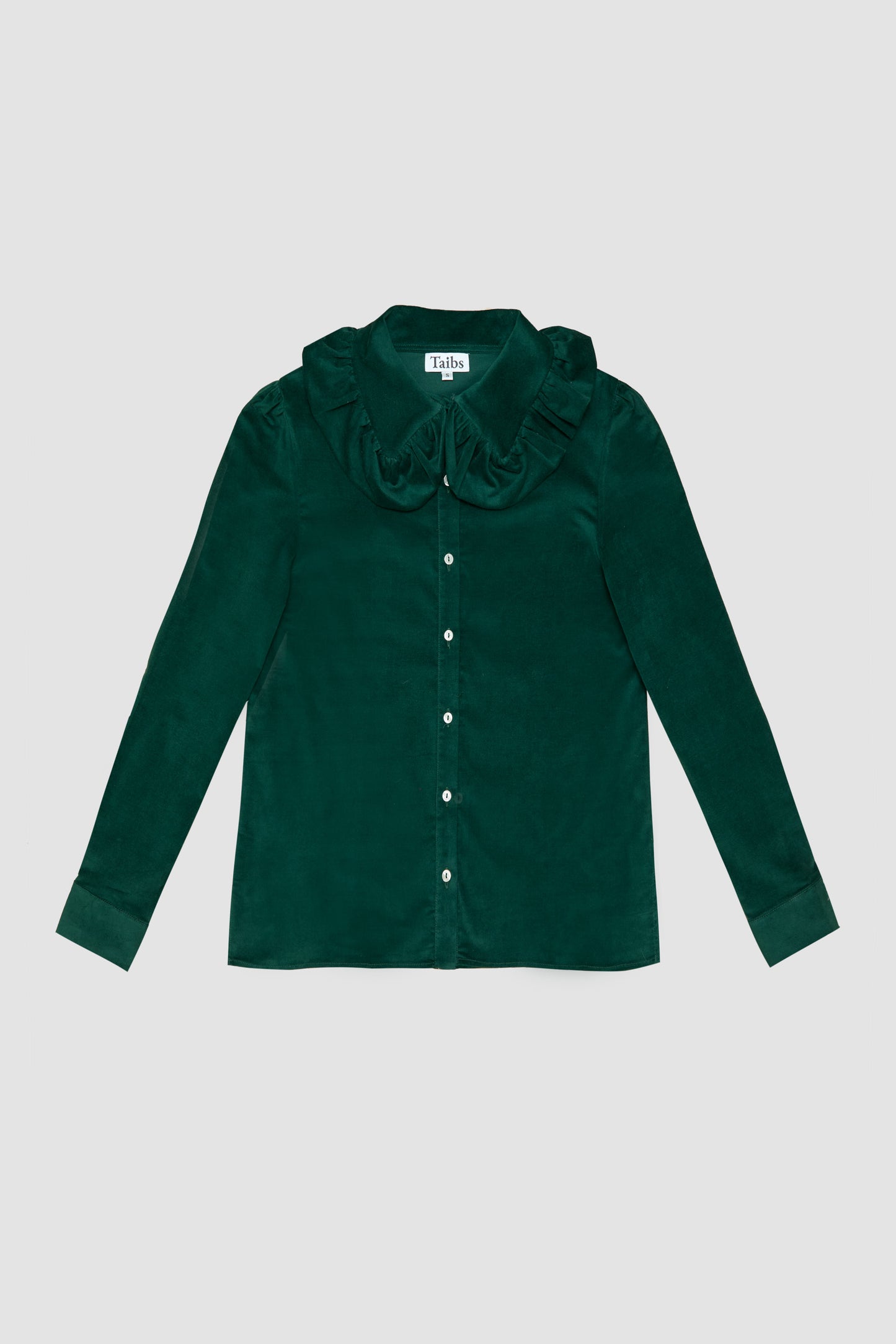 Velvet Shirt Green