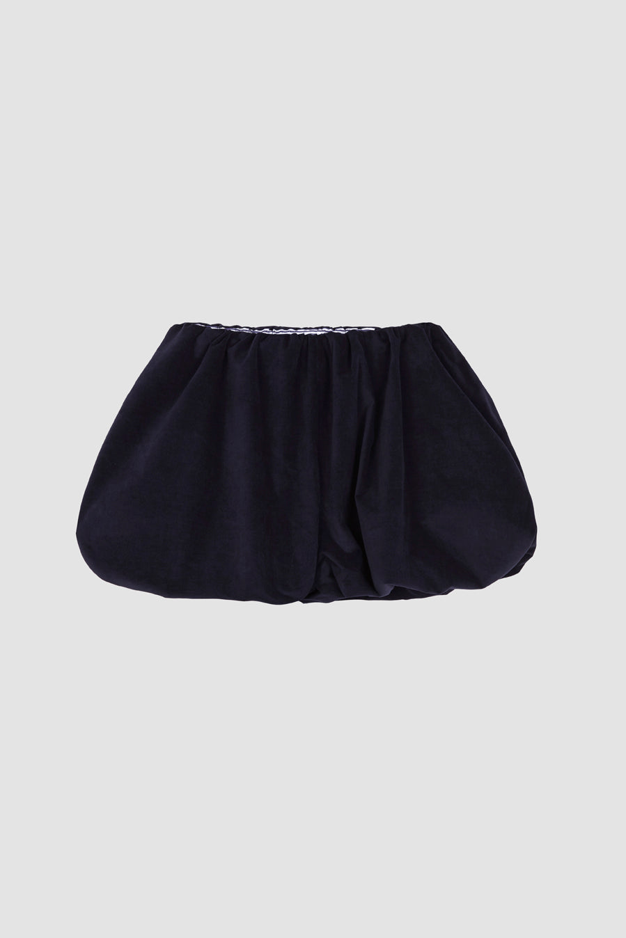 Balloon Shorts Velvet Navy