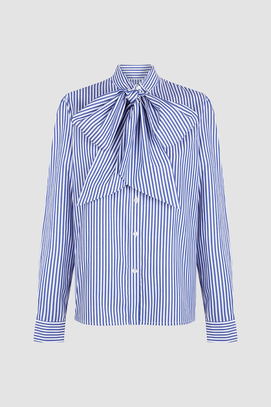 Bow Shirt Blue 02