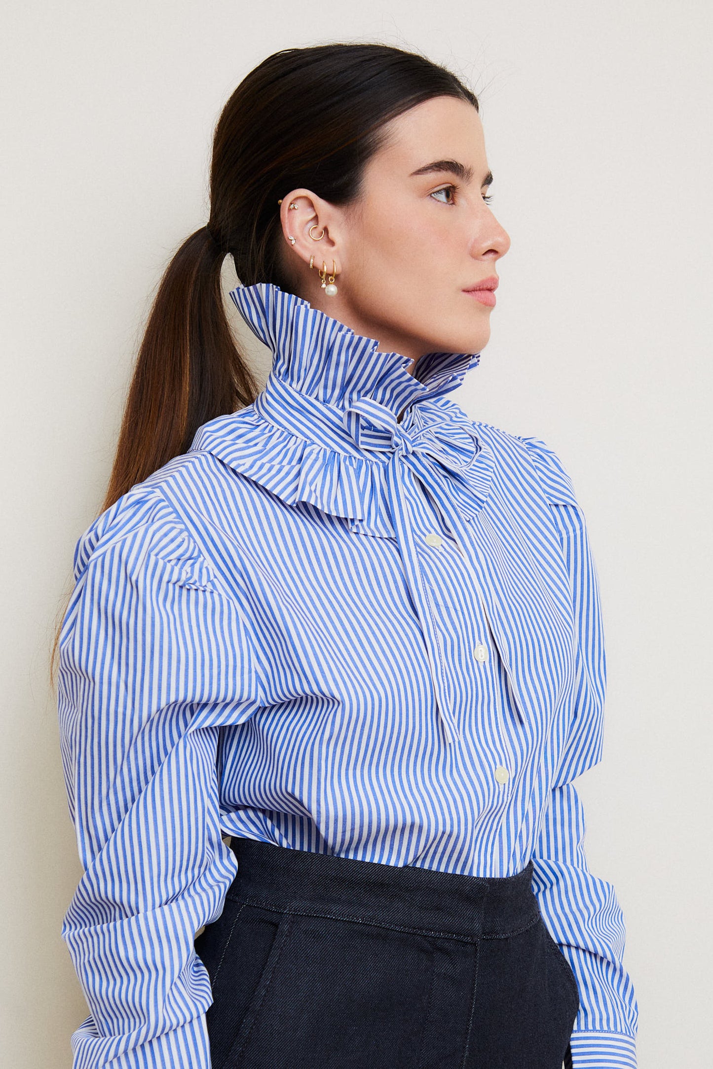 Victorian Shirt Blue 02