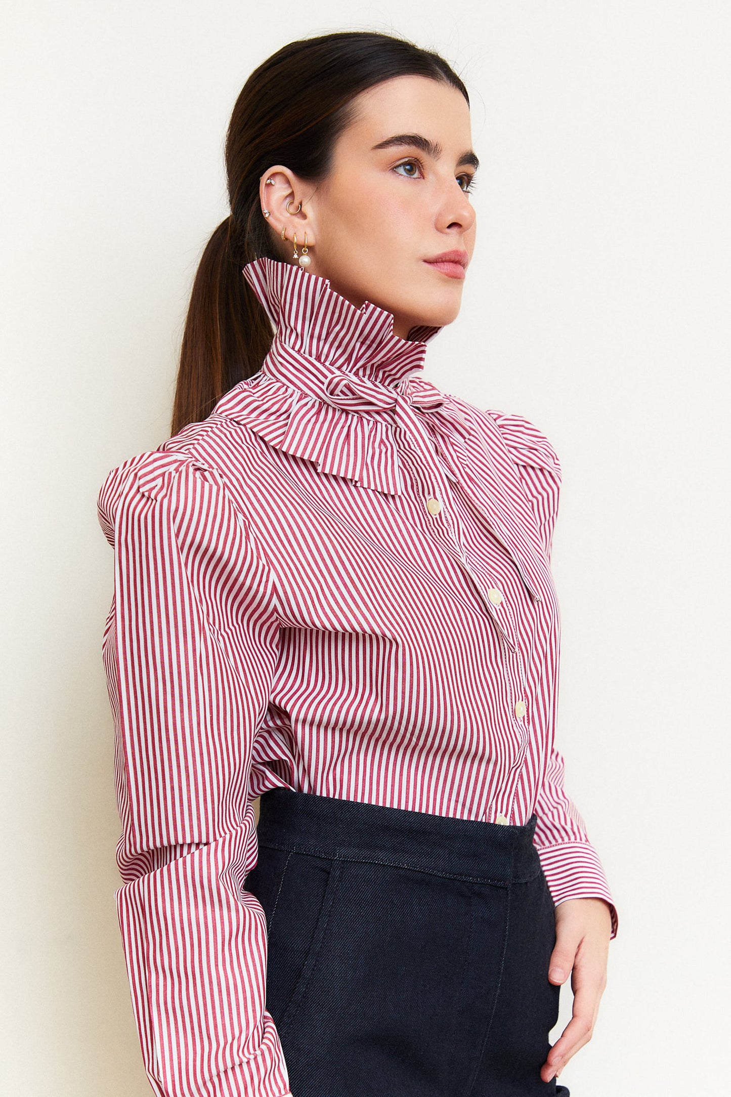 Victorian Shirt Burgundy