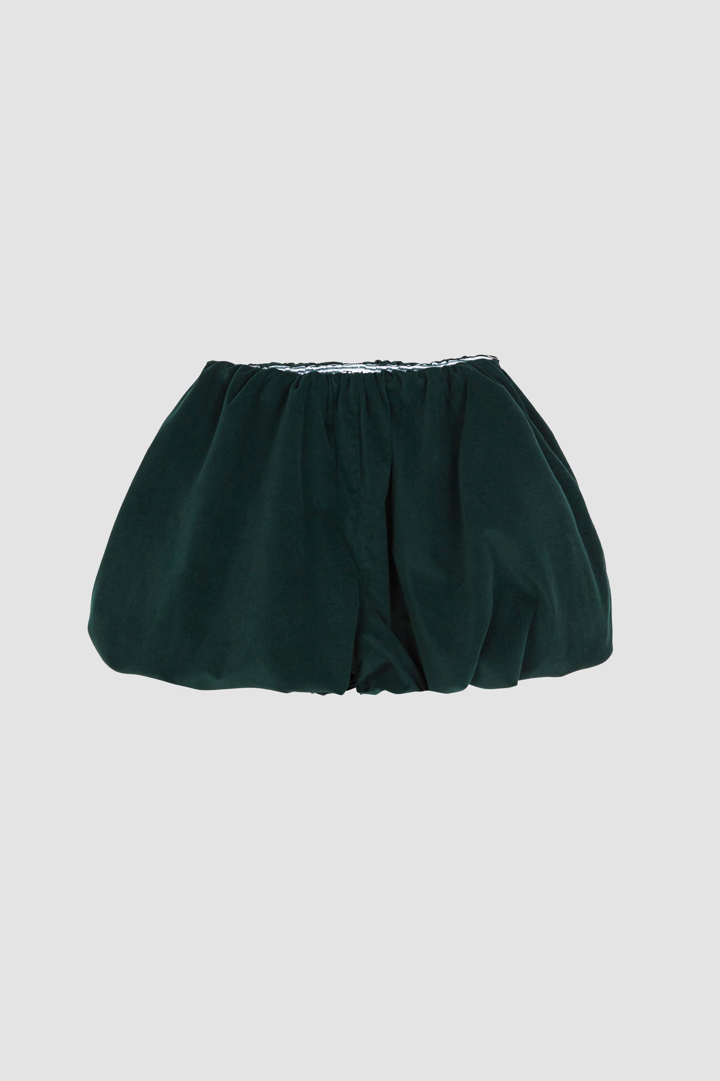 Balloon Shorts Velvet Green