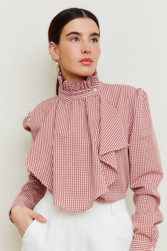 Poet Shirt Brown