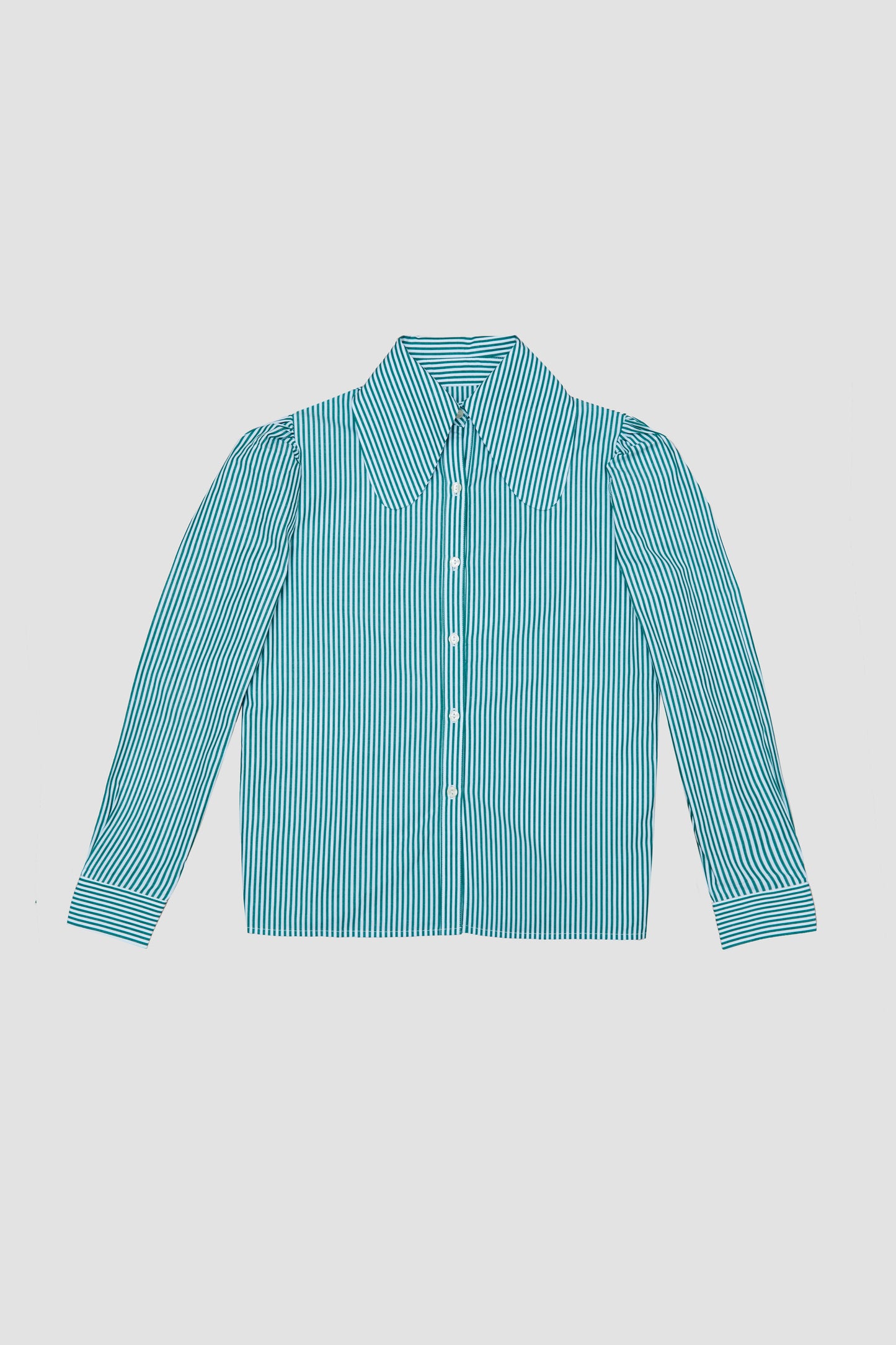 Striped Shirt Green