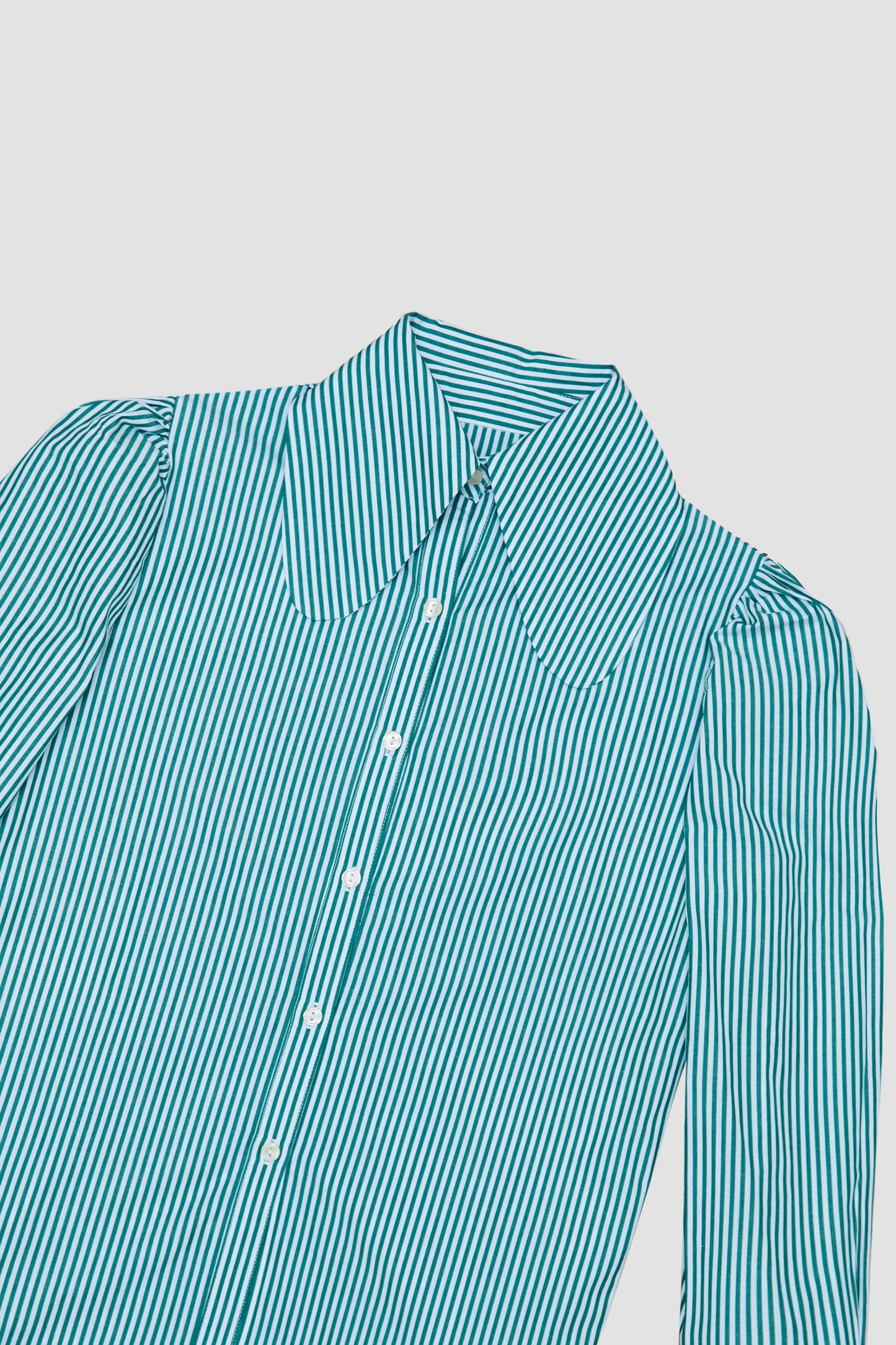 Striped Shirt Green