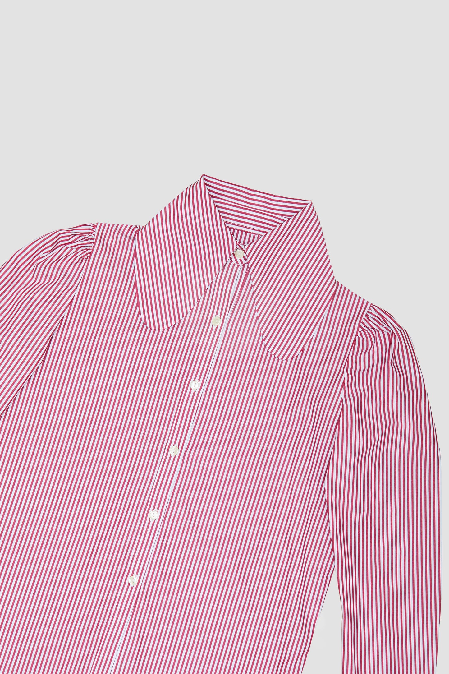 Striped Shirt Burgundy