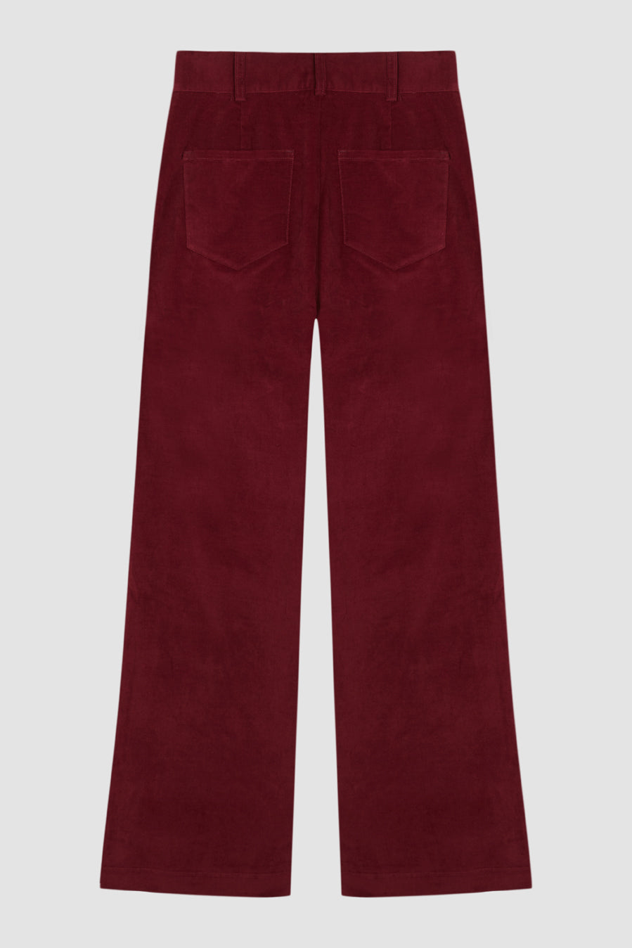 Margot Pants Velvet Burgundy