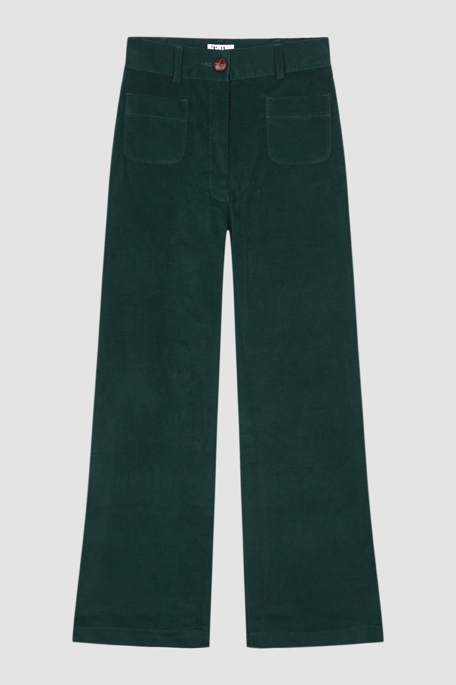Margot Pants Velvet Green
