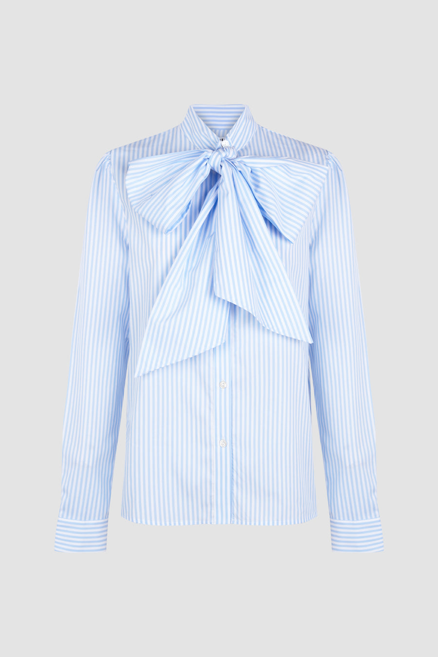 Bow Shirt Blue 01