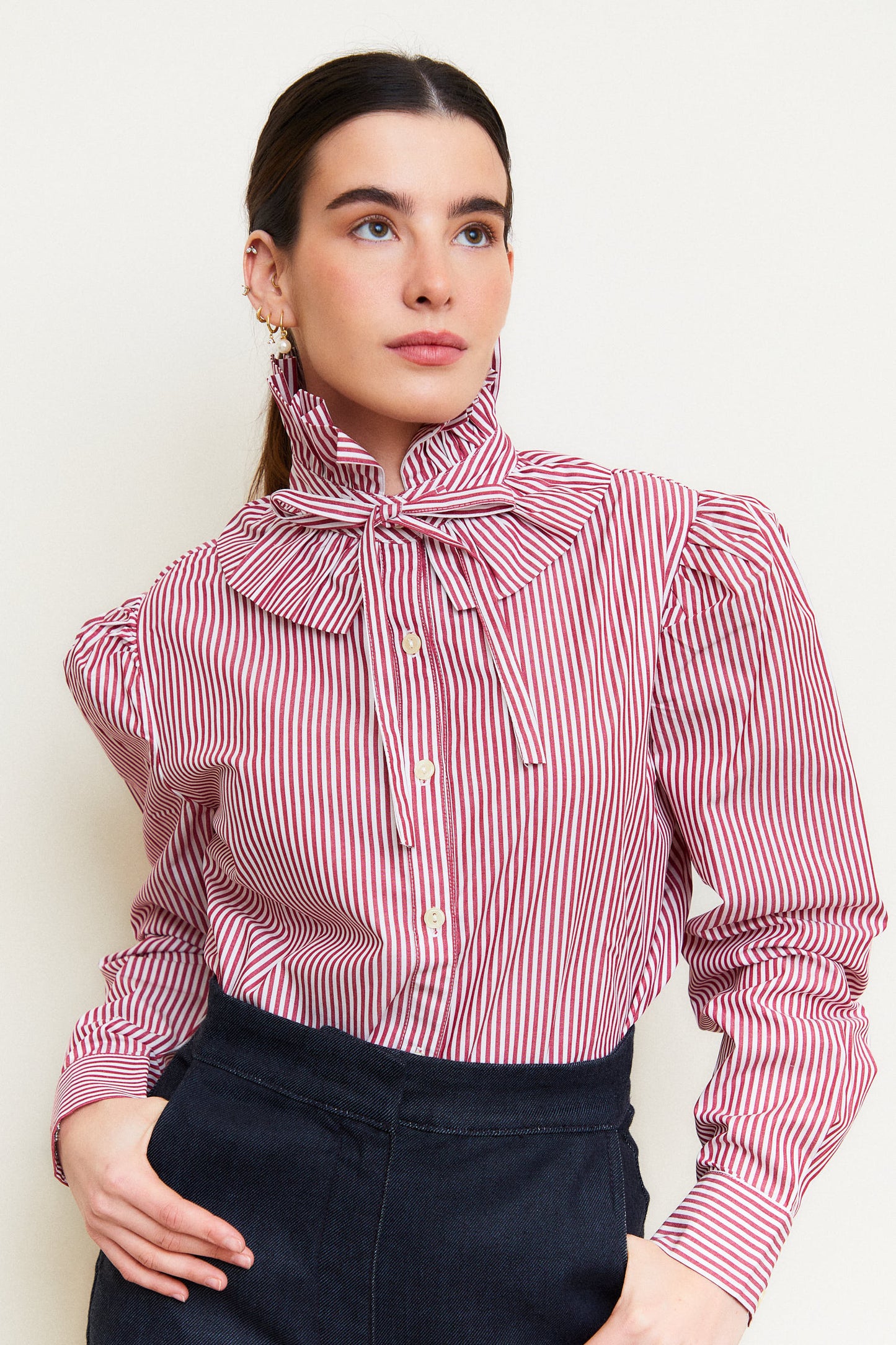 Victorian Shirt Burgundy