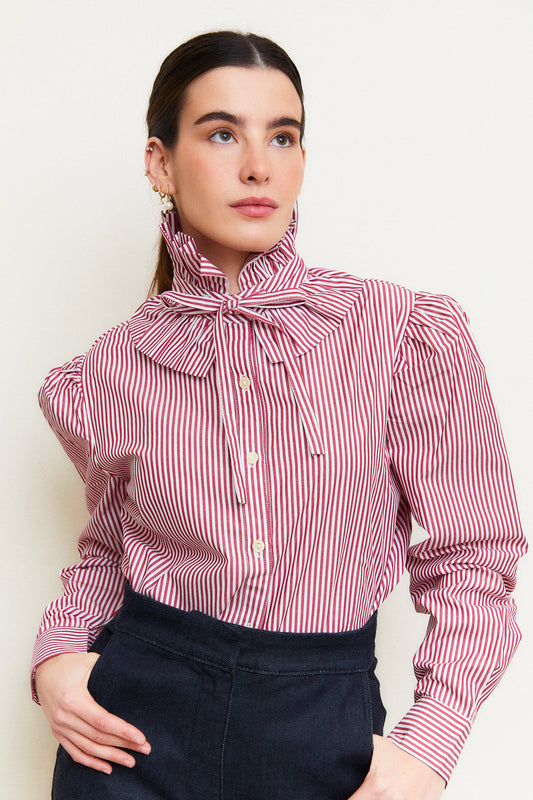 Victorian Shirt Burgundy
