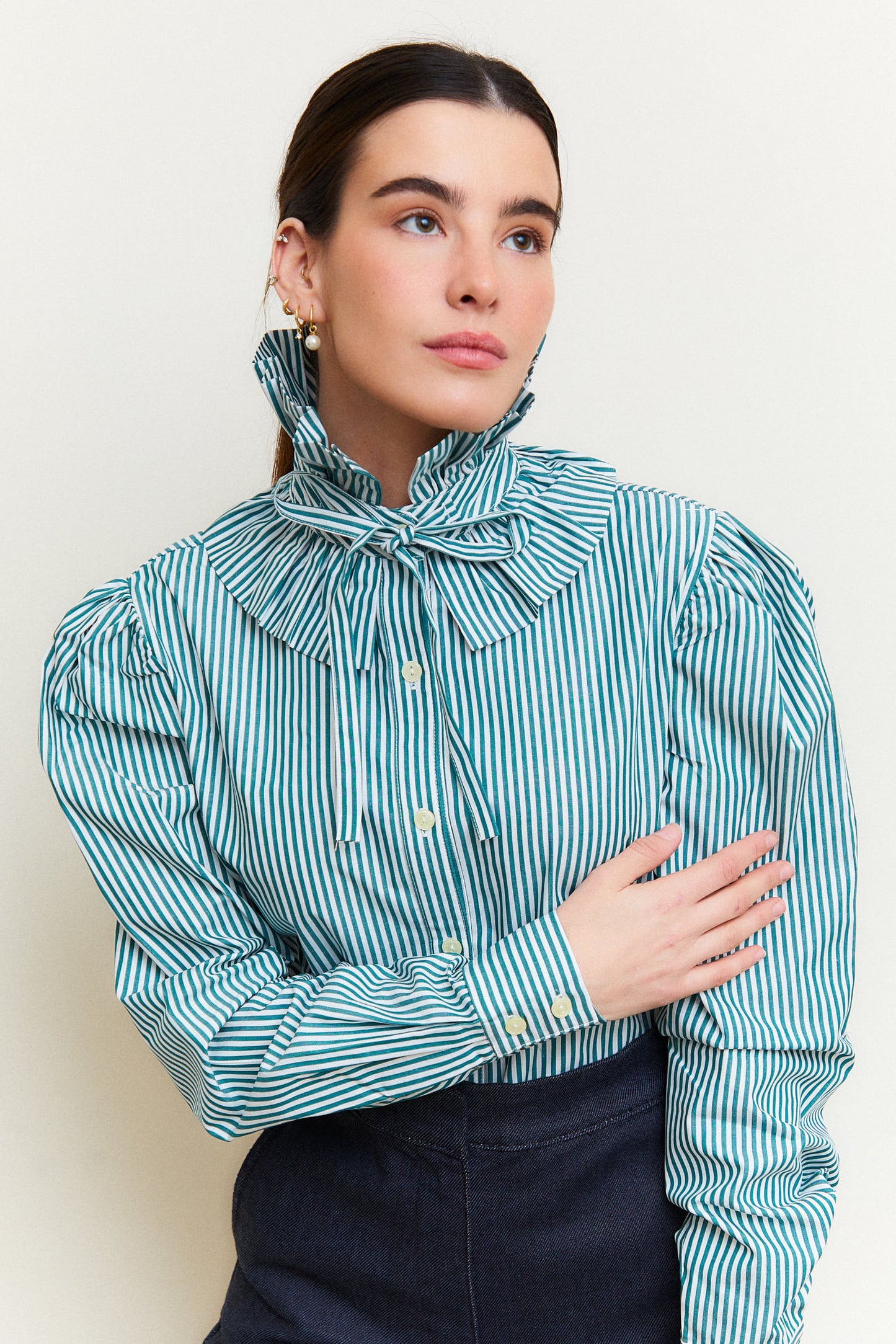 Victorian Shirt Green