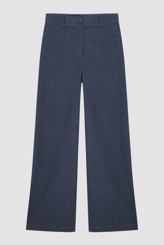 Margot Pants Cord Blue