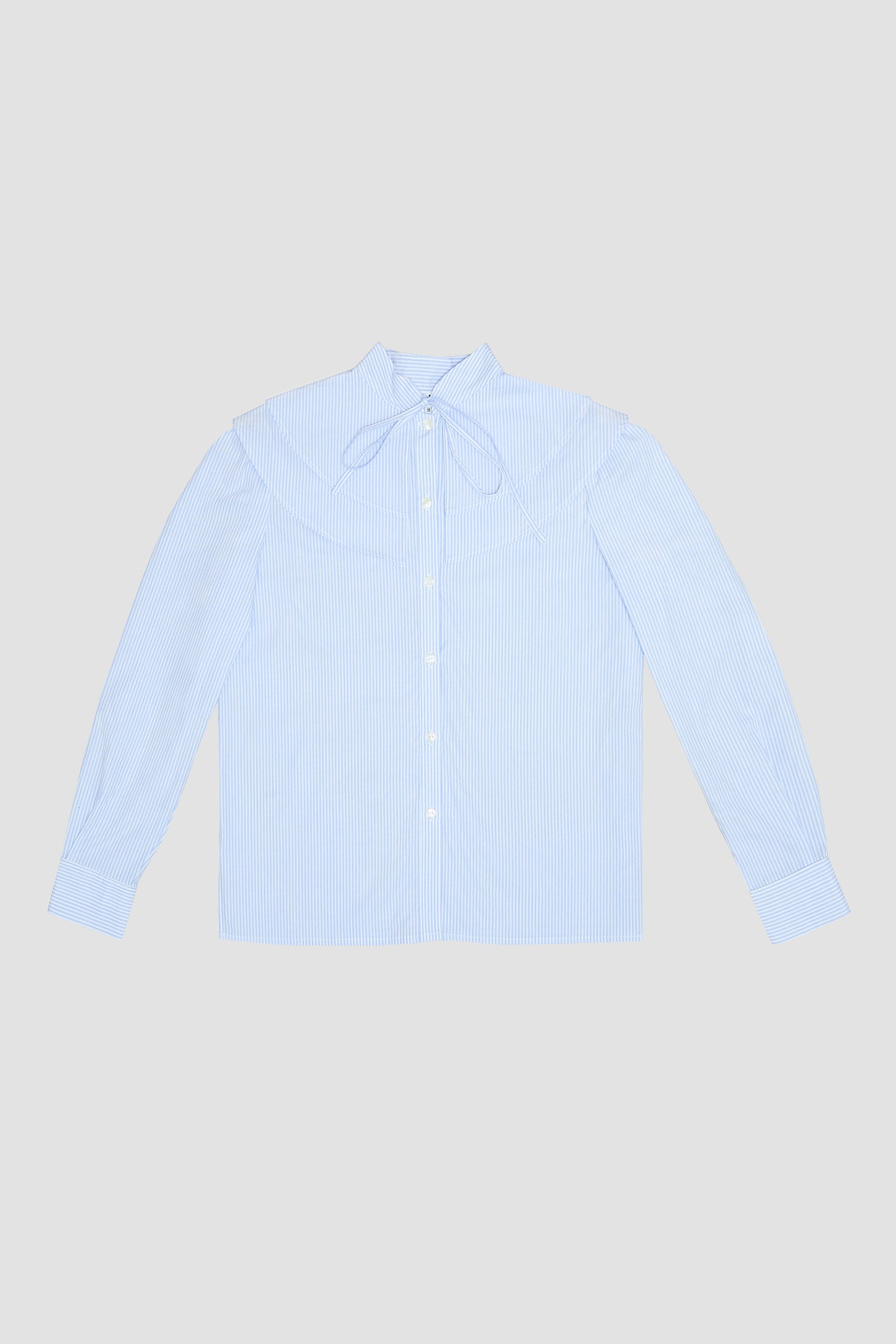 Double Collar Shirt Blue 01