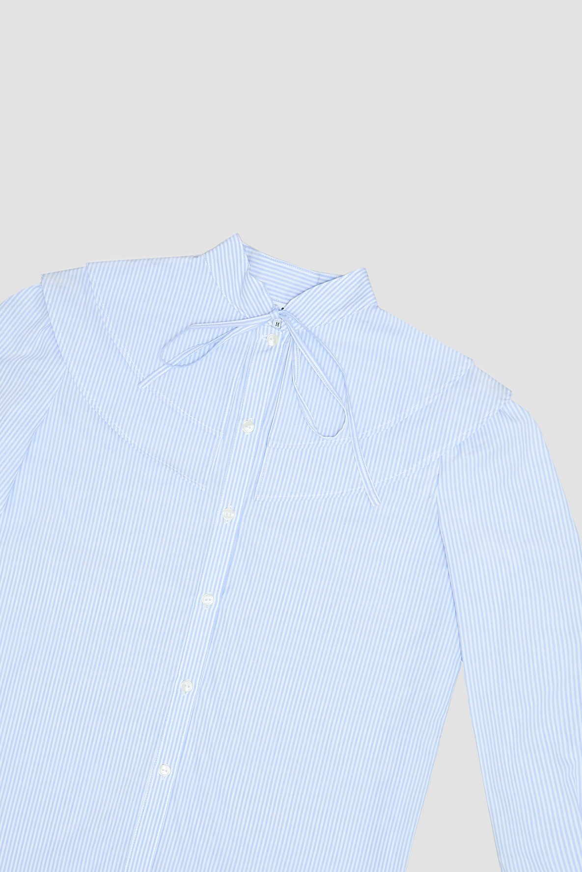 Double Collar Shirt Blue 01