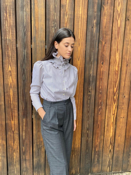 (Pre-Order) Victorian Shirt Brown